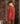 Pull col rond oversize en maille milano orange rouille – Rodier, vue 5