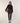 Pantalon cigarette taille haute - Noir