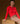 Cashmere round-neck jumper - Orange Corail