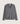 Camisola oversized de caxemira com decote em V - Cinza Médio