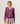 Camisola decote V em lã Merino - Violet Parme Clair