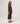 Cardigan aberto oversized - Havana Brown