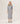 Long turtleneck dress in merino wool - Silver Gray