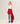 Jupe courte en laine bouillie - Rouge