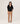 Fancy cashmere cardigan - Black