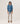 Oversized cashmere sweater - Azure Blue
