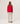 Cashmere Tunisian collar sweater - Red