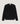 Cashmere Tunisian collar sweater - Black