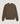 Camisola decote V em lã Merino - Bark Brown