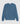 Camisola de caxemira com gola redonda e 2 camadas - Azul