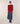 Conjunto duplo de lã Merino - Vermelho