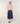 Cardigan curto em lã merina - Pearl Pink