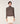 Camisola de gola alta em lã Merino - Bark Brown