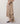 Jupe portefeuille en maille - Marron Moka