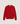 Camisola de lã Merino com decote em V - Vermelho