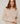 Sock polo neck sweater - Beige