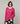 Camisola de lã merina com gola redonda - Ton Pink