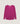 Camisola oversized em lã com decote em V - Fúcsia