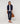 Two-tone cardigan - Marine