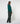 Pantalon large en velours - Sapin