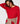 Camisola gola redonda em lã merina - Vermelho