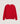 Camisola de lã Merino com decote em V - Vermelho
