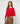Cardigan de lã Merino - Vermelho