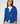 Cardigan em lã Merino - Azul Azure
