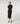 Vestido comprido de malha - Preto