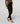 Stretch lambskin leggings - Black