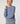 Camisola de malha com decote redondo - Azul