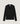 T-shirt de decote em V - Preto