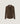 T-shirt drapeada - Castanho