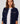 Two-tone cardigan - Marine