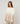 Fringed cape - Ecru