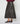 Leather large long skirt - Marron Ecorce