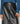 Long flared leather skirt - Black